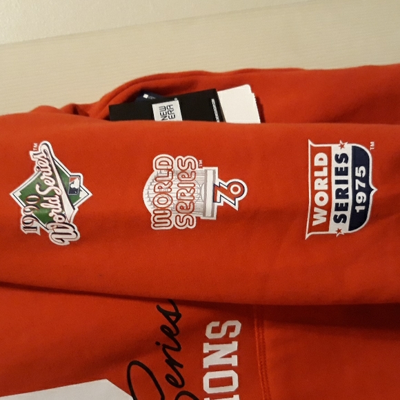 NWT New Era Cincinnati Reds Local Count The Rings Pullover Hoodie - Picture 3 of 8